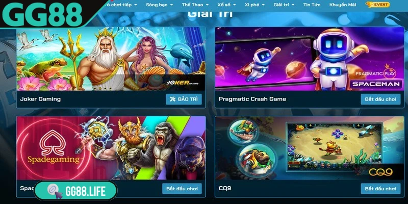 Bắn cá GG88