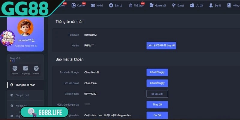 đăng ký GG88