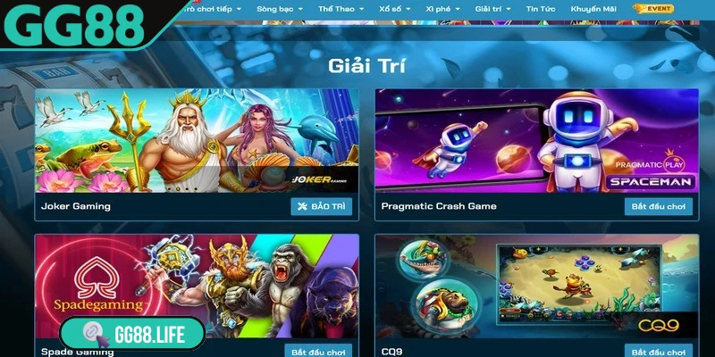 giới thiệu GG88